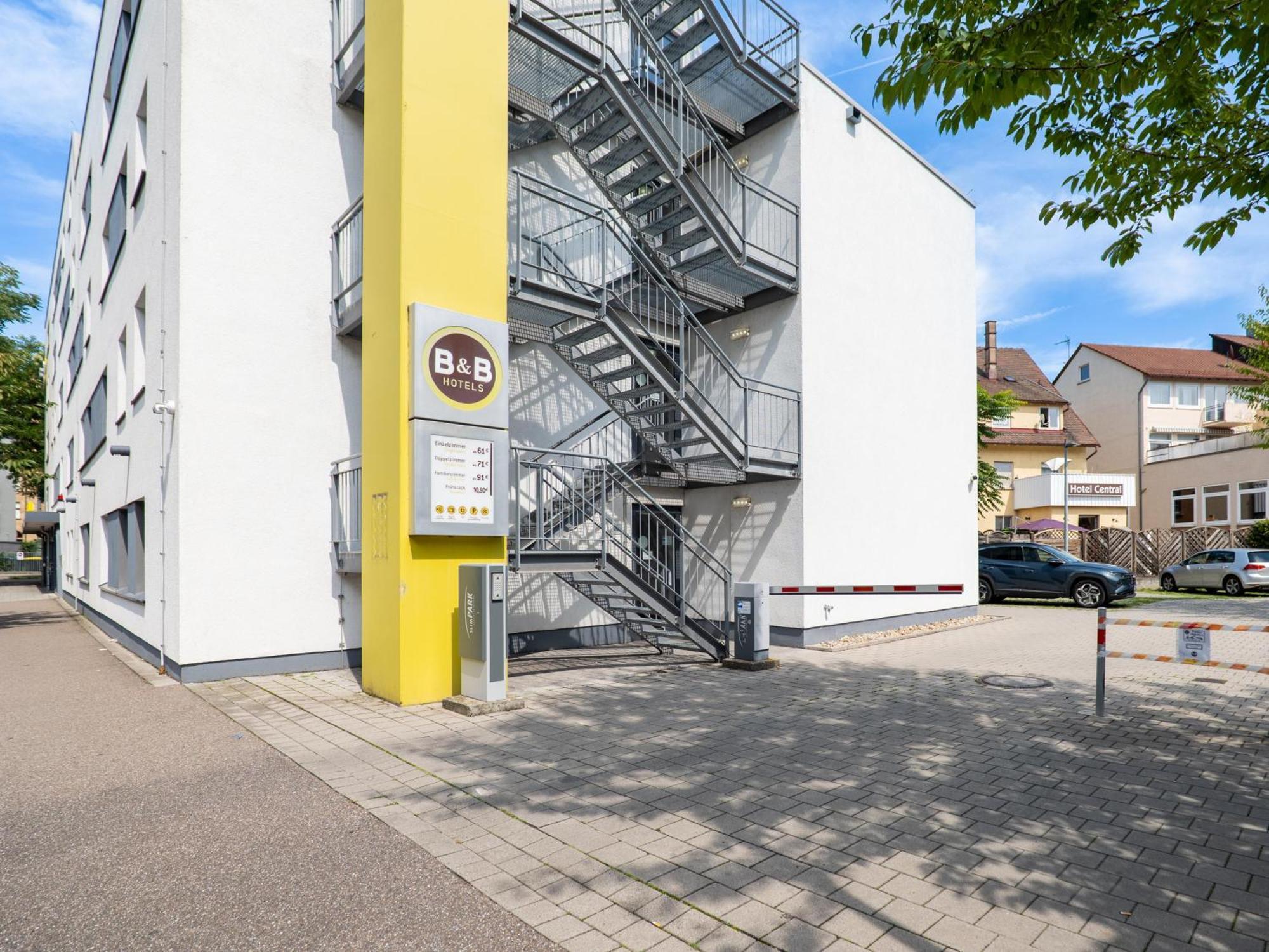 B&B Hotel Heilbronn Eksteriør bilde